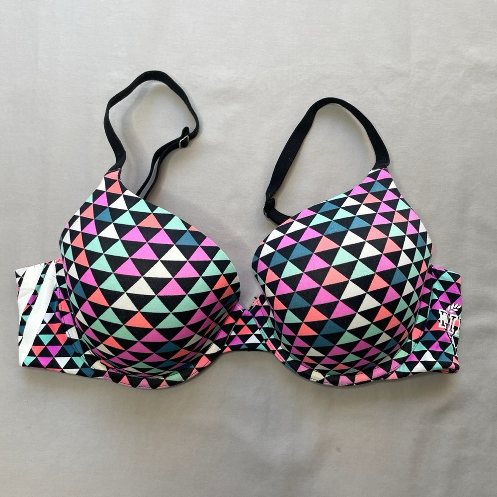 PINK Victoria's Secret Geometric Bra